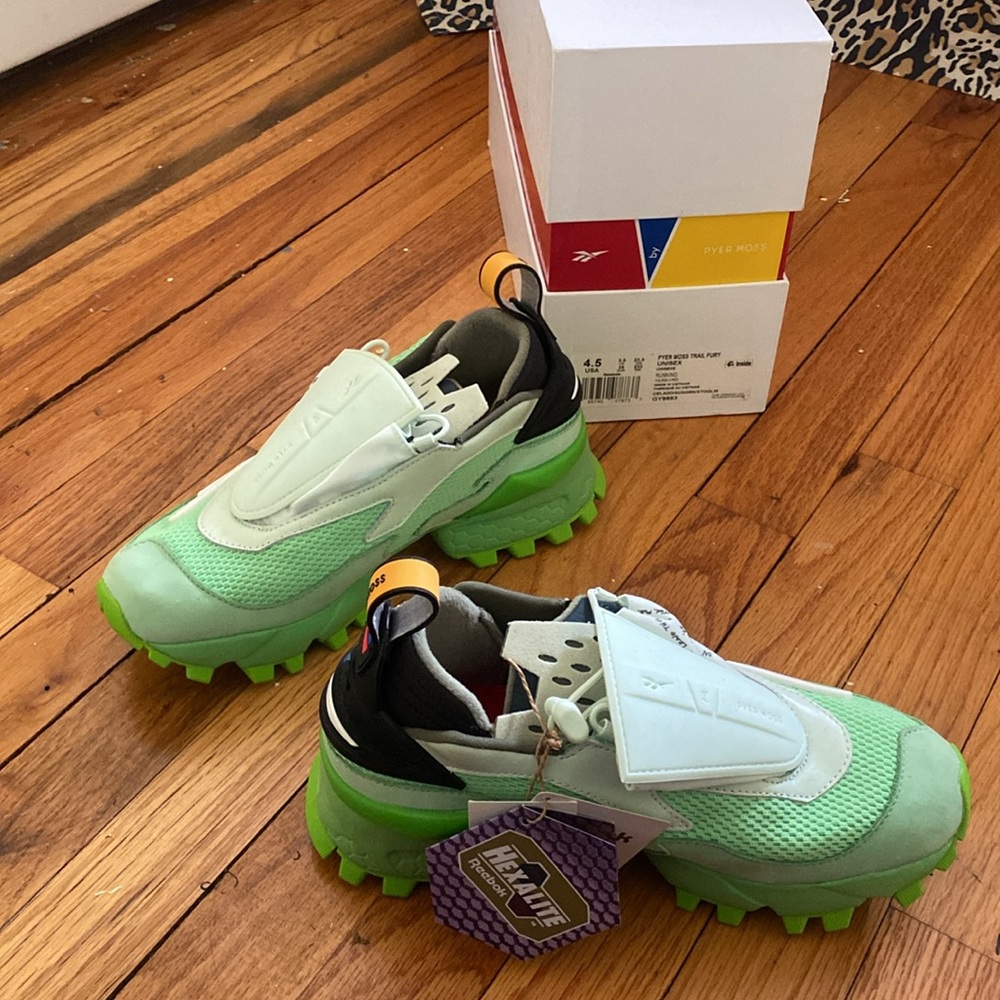 PYER MOSS X REEBOK Experiment 4 Trail Fury - Unisex Sneakers - Picture 4 of 8